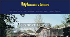 Desktop Screenshot of bignorthlodge.com